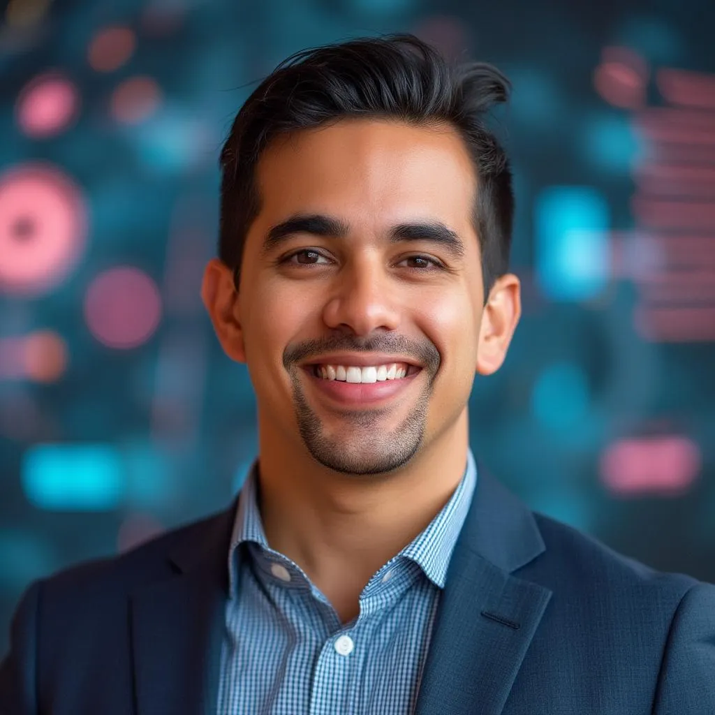 Retrato de Carlos Mendoza, Director de Innovación